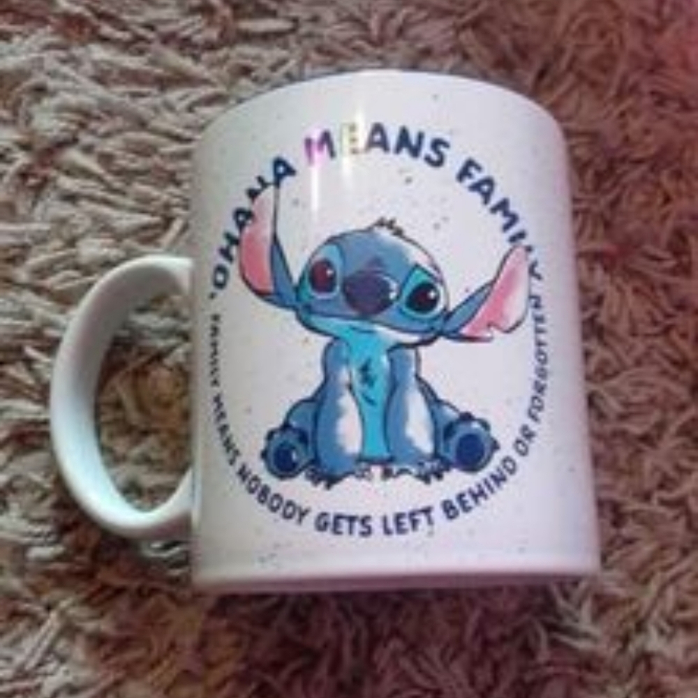 Double sided disney stitch mug